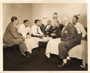 PBA Board meeting on Sept. 27, 1948 at the Wellington Hotel, 136 State St., Albany.